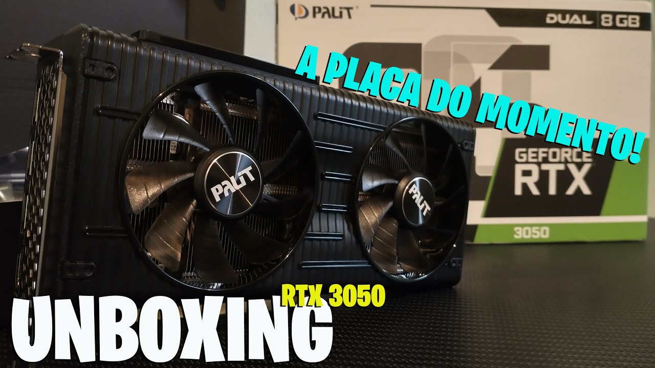 UNBOXING RTX 3050 PALIT - YouTube