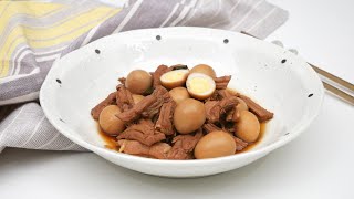 장조림 | Jang-jorim | Soy sauce braised meat and quail eggs | Banchan