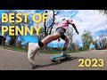 BEST of PENNY BOARD 2023 || Cruising, Pumping, and Riding