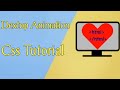 Heart 💖 Pure Css Animation | pure Css Heart 💖 Animation.