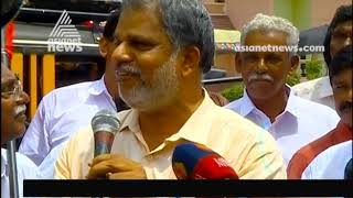 Corruption in construction of Palarivattom bridge ; Protest against VK Ibrahim Kunju