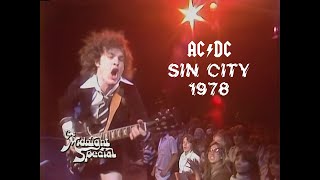 AC/DC - Sin City - Live at The Midnight Special - 1978 Tv Show (Remastered)