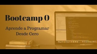 Sesión informativa Bootcamp Aprender a Programar desde cero