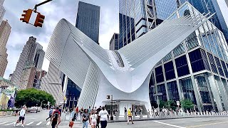 OCULUS CENTER WESTFIELD SHOPPING MALL @ GREENWICH ST ONE WORLD TRADE CENTER NEW YORK CITY USA