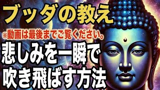 【ブッダの教え】悲しみを一瞬で吹き飛ばす方法