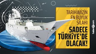 Türkiye dünyaya meydan okudu! Dev yüzen ordu: TCG Anadolu | Yerli ve Milli Silahlar