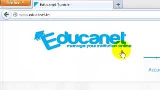 Educanet Tunisie : Aide à la connexion