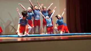 PCF Sparkletots Nanyang 2014 Graduation - K2 Gym Performance