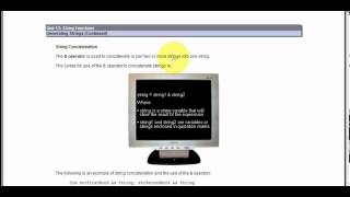 Visual Basic 2010 - String Functions, Part 2