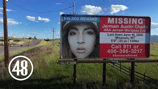Montana police release last-known video of missing mom Jermain Charlo to "48 Hours"
