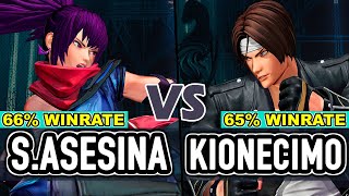 KOF XV ▰ SHERMIE ASESINA (Leona/Athena/Shermie) vs KIONECIMO (Kyo/Duo Lon/Iori)