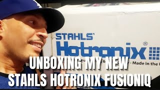 Unboxing Stahls Hotronix FusionIQ Heatpress- IColor AB Sheet