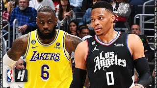 Los Angeles Lakers vs Los Angeles Clippers - Full Game Highlights | April 5, 2023 NBA Season