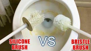 Toilet Brush Showdown | Silicone Toilet Brush vs Regular