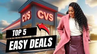 Top 5 EASY CVS Couponing Deals This Week! #couponing #cvs