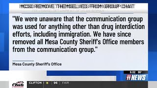 Mesa County Sheriff’s Office leaves group chat used for immigration enforcement following Utah wo...
