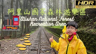 Chiayi Alishan National Forest - Beautiful forest trail and railway, picturesque sea of clouds