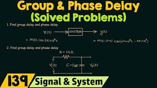 Group Delay & Phase Delay (Solved Problems)