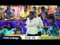 grand final pkr college vs sakthi brothers erode painganadu state women s kabaddi match 2023