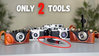 🔴 SO EASY! 😲  How to CALIBRATE Your Leica Camera AT HOME!   (Leica III)