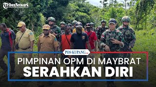 Pimpinan OPM Pembunuh 4 Prajurit di Maybrat Serahkan Diri ke TNI