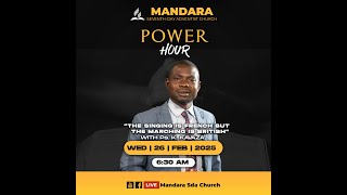 Power Hour || Ps. K. Kavaza || The singing is French but the marching is British || WED 26 FEB 2025