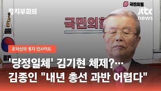 '당정일체' 김기현 체제?…김종인 "내년 총선 과반 어렵다" / JTBC 정치부회의