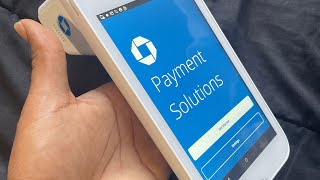 CHASE PAYMENT SOLUTIONS (POS TERMINAL) UNBOXING