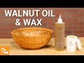 Applying a Food-Safe Wood Finish with Mahoney's Walnut Oil & Wax