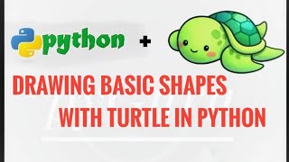 pyTurtle 3 | Drawing basic shapes with turtle | #pyGuru