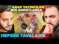 TÜM ARAP YAYINCILAR BİZİ GHOSTLARSA?? 😡 HEPSİNİ TAVALADIK REZİL ETTİK! w/ Vural Üzül | PUBG MOBILE