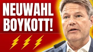 ⚡HABECK WILL NEUWAHL BOYKOTTIEREN!? ⚡