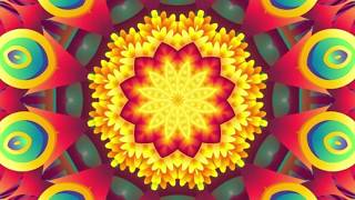 4K Colorful Kaleidoscope Screensaver 3 hours long - NO MUSIC