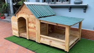 Fun House Design Ideas for Your Pets - How To Building A Warm Dog House - Best Dog Houses For Winter