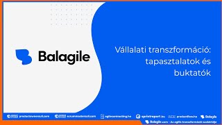 Vállalati transzformáció: tapasztalatok és buktatók