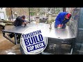 E6 | Custom Expedition Overland Flatbed Camper Build | Top Deck | Tools-Tips | Grabo | Ford F350