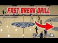 Fast Break Drill for Basketball Practice - 