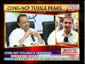 congress ncp stalemate intensifies ahead of nominations