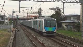 【西武鉄道】40000系の試運転列車と2000系2069F (武蔵藤沢駅)