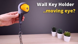3D Printed Wall Key Holder - with moving eye?