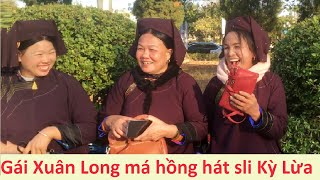 Gái đẹp Xuân Long ngồi trong nắng má hồng hát sli