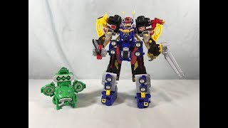 Tokumei Sentai Go-Busters Mini Pla Ace, Gorilla, Rabbit \u0026 Frog Review