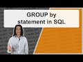 GROUP BY statement in SQL - Learn SQL with IMDB database -