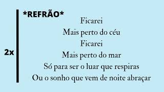 Ficarei - Anjos (Letra)