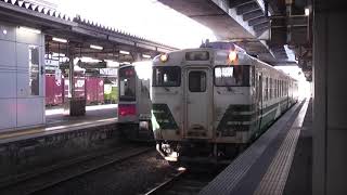 JR秋田駅　男鹿線 秋田行き回送【キハ40系・1132D】　2020.03.09