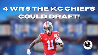 4 WR's the Kansas City Chiefs could select in 2023 NFL Draft!