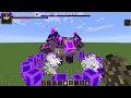 ender guardian vs all mutants in minecraft