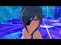 【mmd genshin impact】 let it go short kaeya the cryo queen