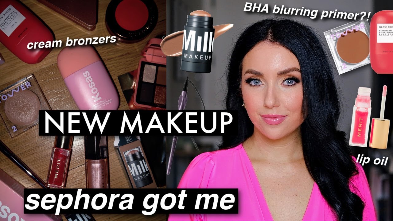 Huge SEPHORA TRY ON Haul...WHAT'S 🔥 & What To PASS On // New Makeup ...