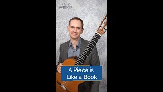 Classical Guitar as a Captivating Book 📚🎶 #shorts